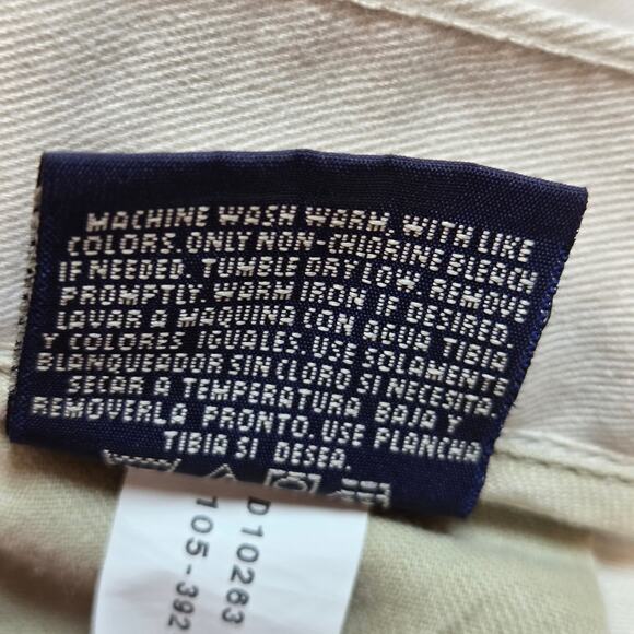 Hill & Archer Men’s Khaki 100% Cotton Pants 38x29 Casual Chino Style - Picture 12 of 15